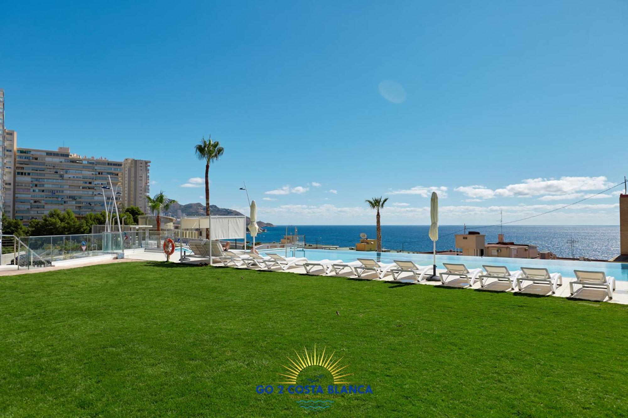 貝尼多姆Sunset Cliffs Deluxe公寓 外观 照片
